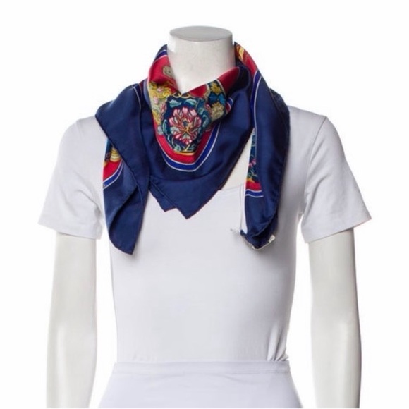 Hermès Qu'importe Le Flacon Silk Scarf - Picture 3 of 8